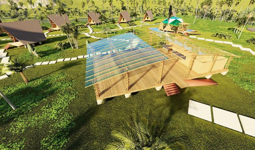 Sustainable boutique hotel in Necocli, Golfo de Urabá, Colombia​